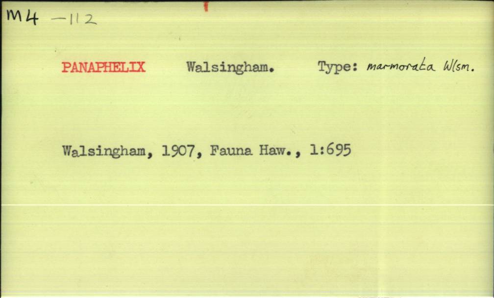 front of card